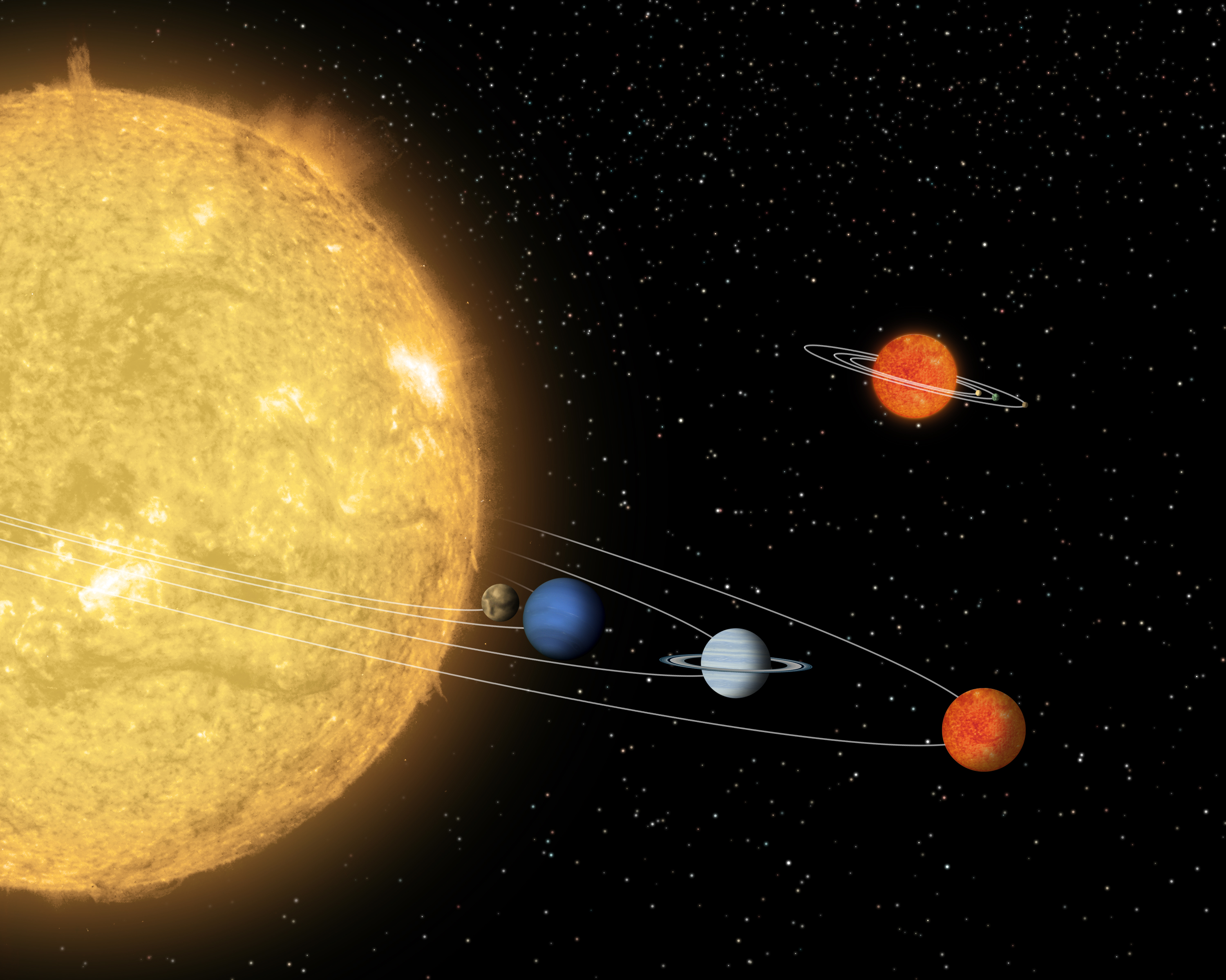 Descubren un sistema solar muy similar al nuestro, dentro de la misma Vía  Láctea – FayerWayer